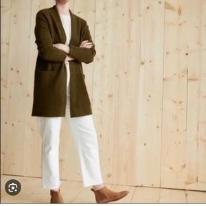 NWT Jenni Kayne Sweater Coat Olive